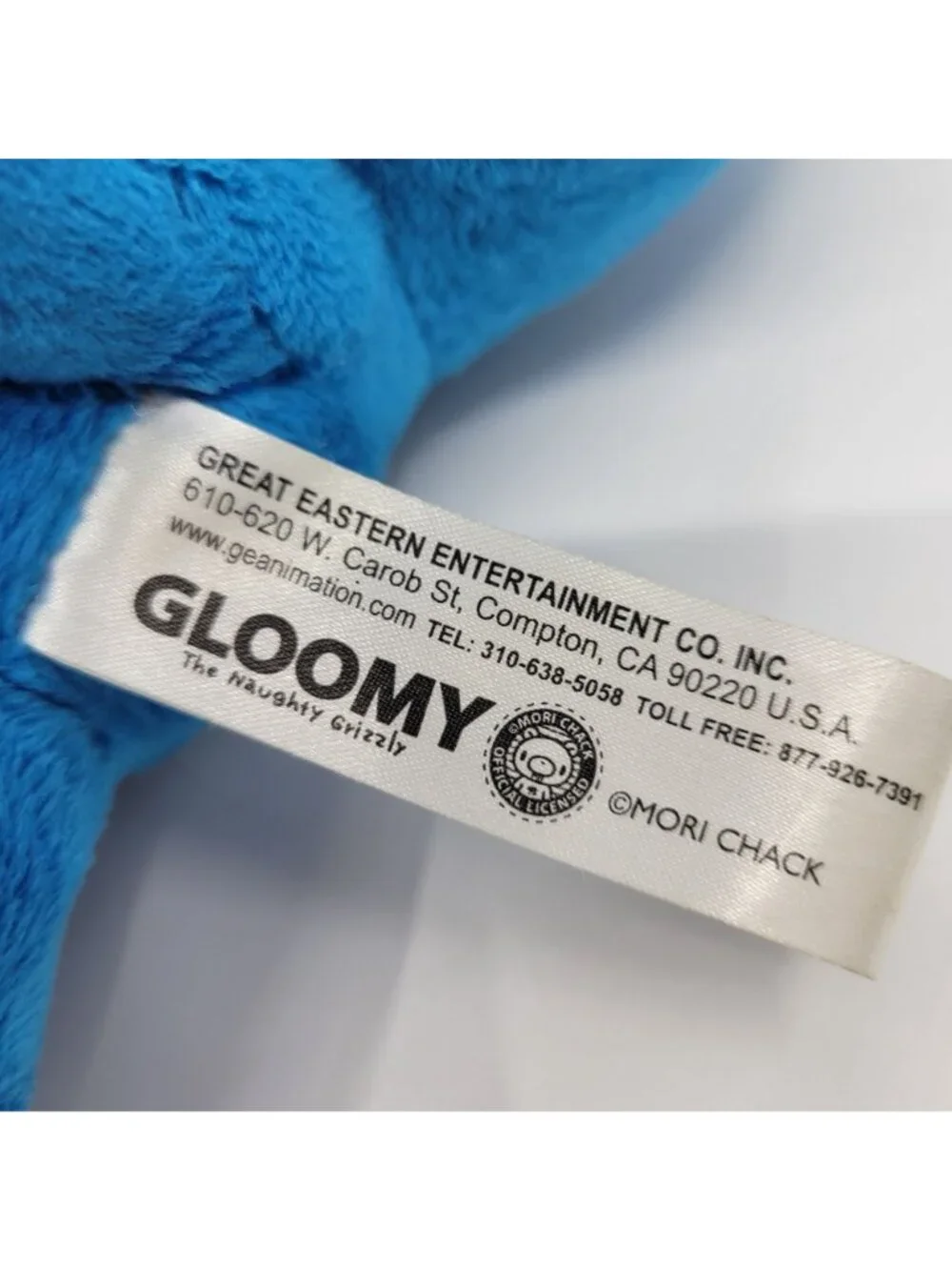 Gloomy Bear Blue Plush 8